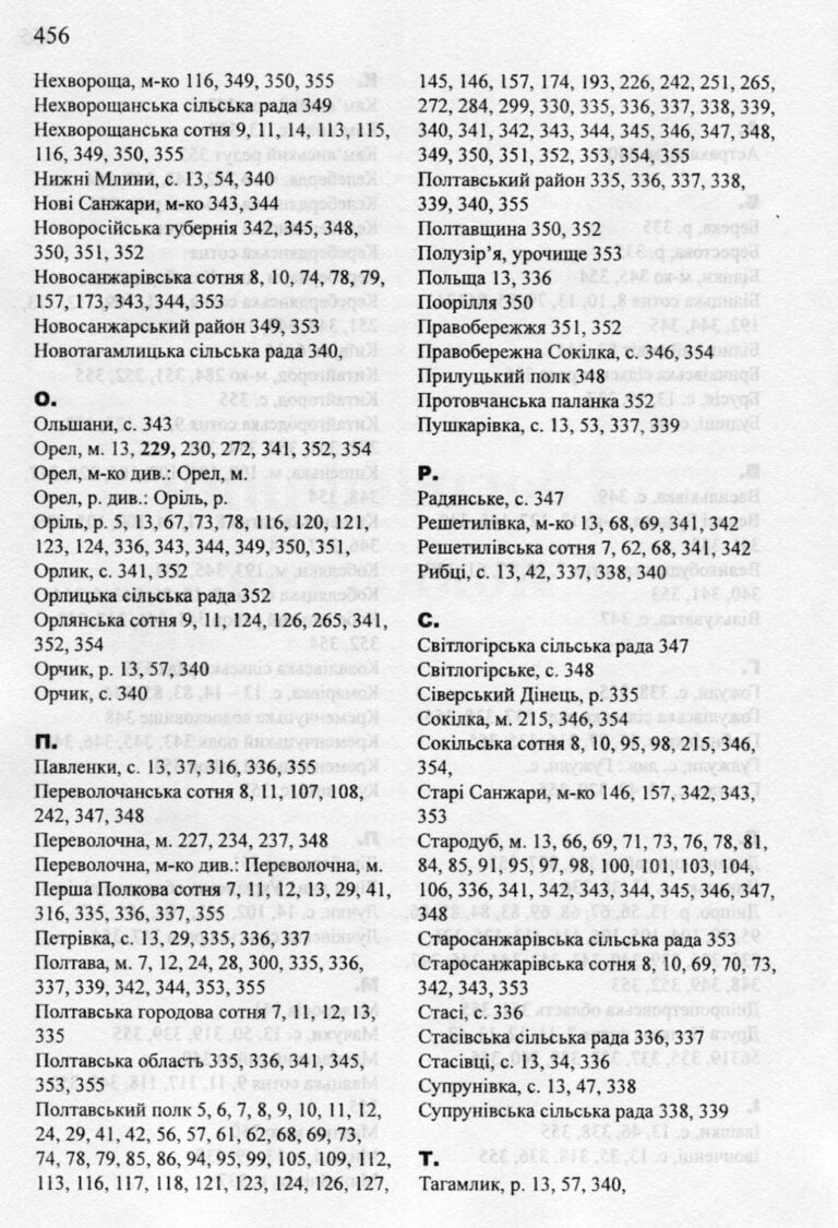 Ревізія чернігівського полку 1732 року